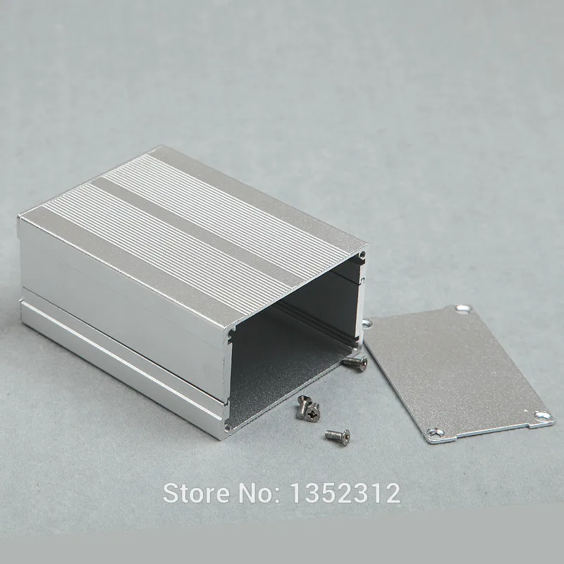 

4 pcs/lot 76*46*100mm housing DIY aluminium box for electronic porject instrument PCB shell power amplifer aluminum enclosure