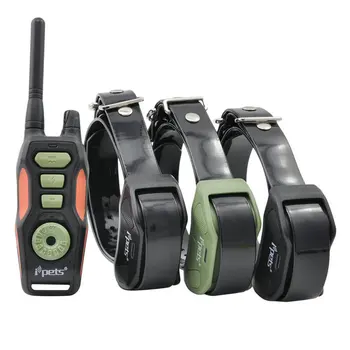 

Rechargeable Waterproof Electronic Dog Training Collars Stop Barking 880 Yard Remote Control Shock Virbration Tone