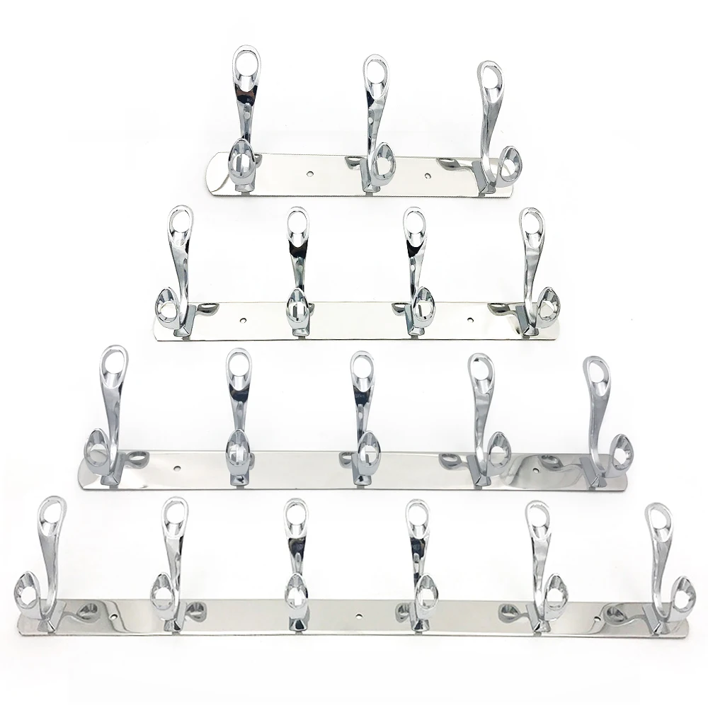 2018 new free shipping stainless steel coat hooks door hooks practical