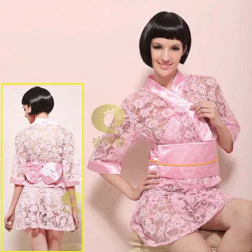 12% Off Free Shipping Sexy Japanese Kimono Lingerie Woman Lace Underwear Nightwear Kimonoes Robe ...
