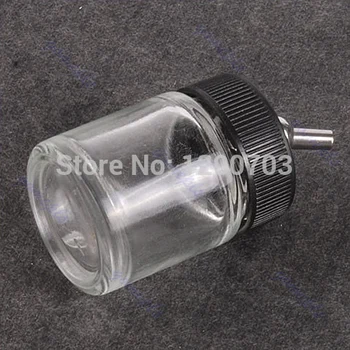 

Airbrush Air Brush Glass Bottle Jar w/ Standard Suction Lid Pump Spray Top
