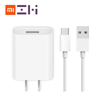 

zmi Original ZMI QC 3.0 Fast Charging USB Power Adapter Travel Plug Wall Charger with Type C Cable