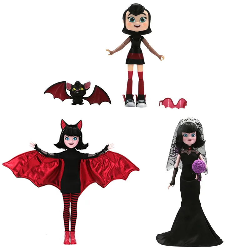 2018 Hotel Transylvania 3 Action Figure Model Toy Brinquedos Figurals bride Mavis Bat Mavis Series Action Figure Gifts Toys