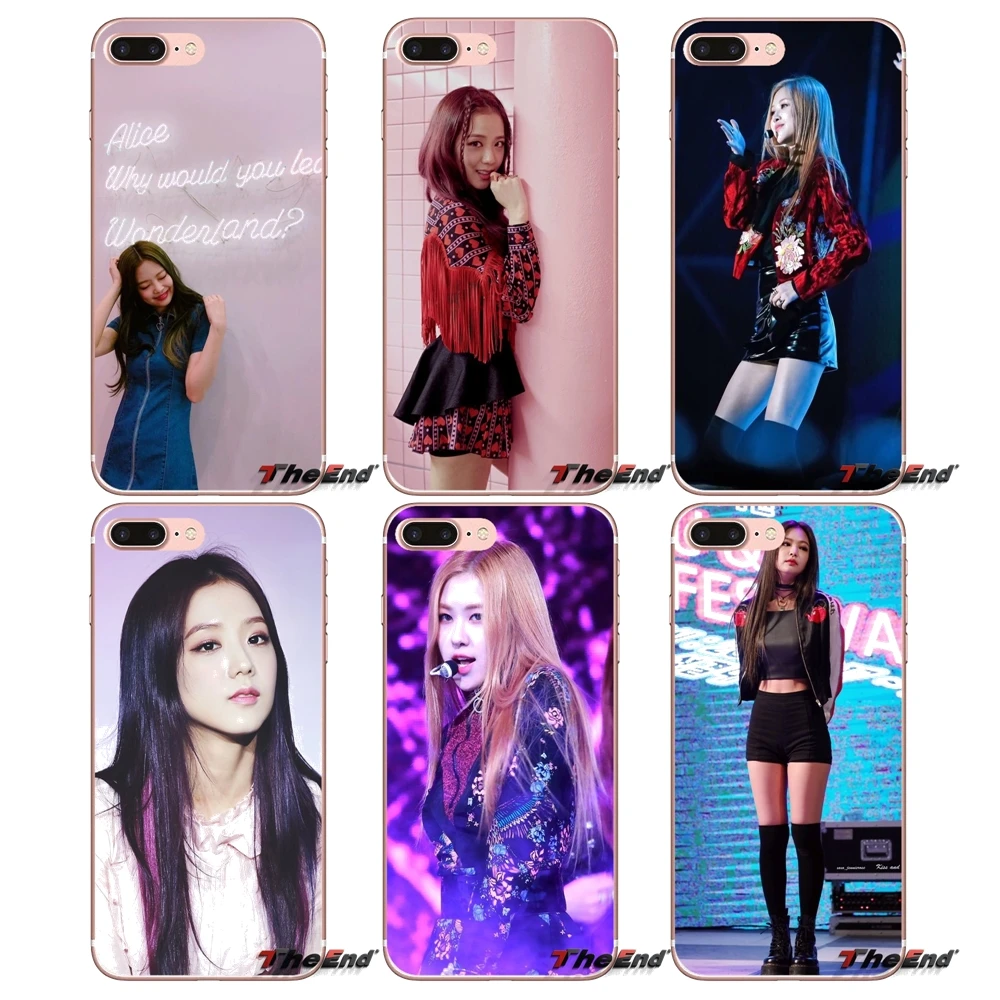 

For Xiaomi Redmi 4 3 3S Pro Mi3 Mi4 Mi4i Mi4C Mi5 Mi5S Mi Max Note 2 3 4 Cover Coque BLACKPINK Aesthetic Soft TPU Silicone Case
