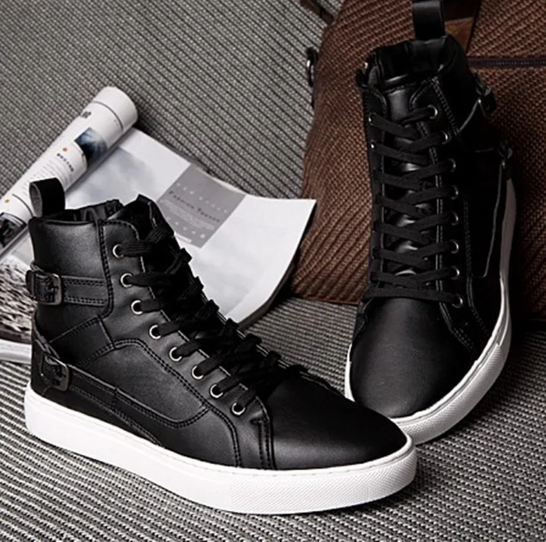 2014 font b Men s b font Martin font b Boots b font Warm Winter Zip