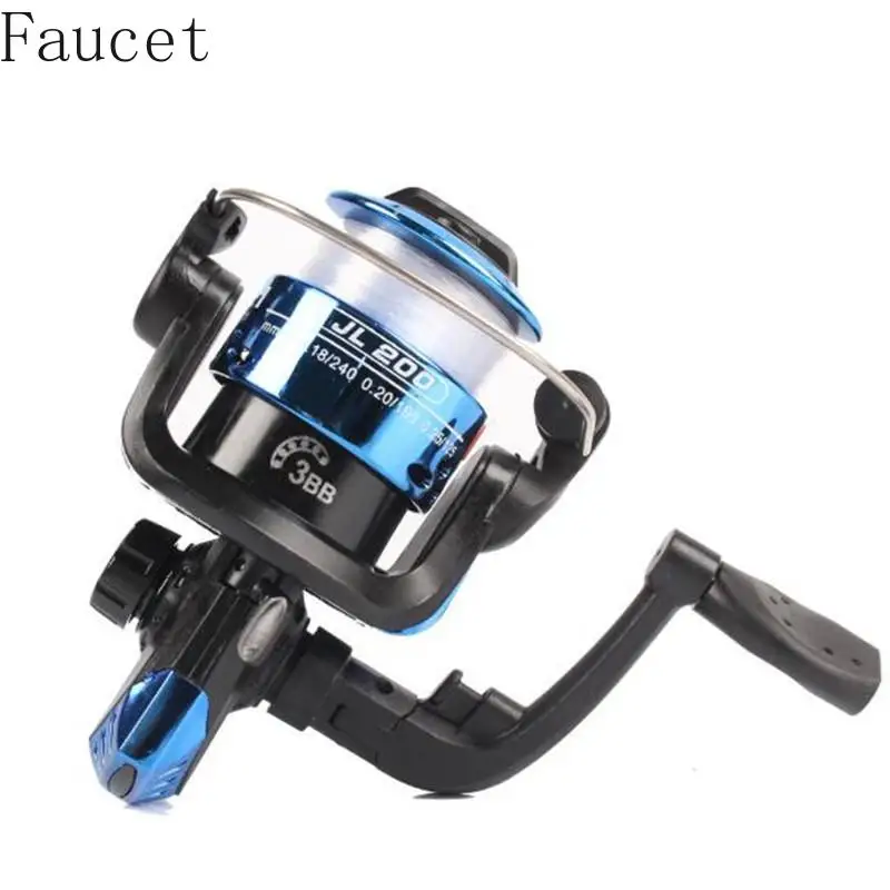 

Faucet 3 Axis Fishing Reel Aluminum Body Spinning Reel 5.2:1 Speed Ratio Left/right Hand Fishing Wheel 40m Fishing Line Whee