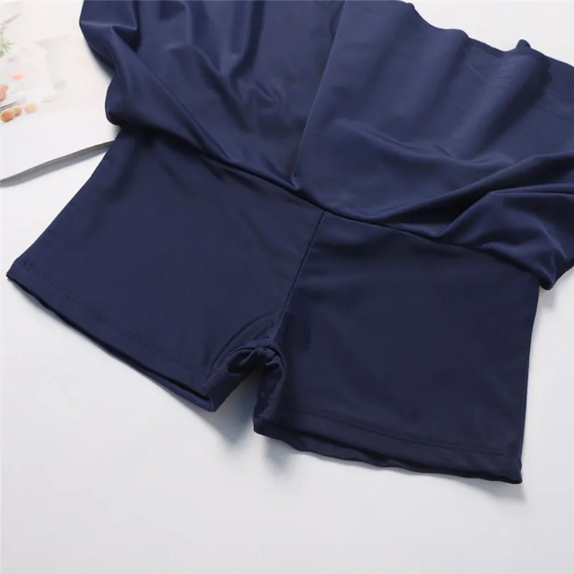2019 New Summer Women High Waist Swim Bottom Athletic Swimpant Swimsuits Tankini Mini Skirt With Panty #E01 (19)