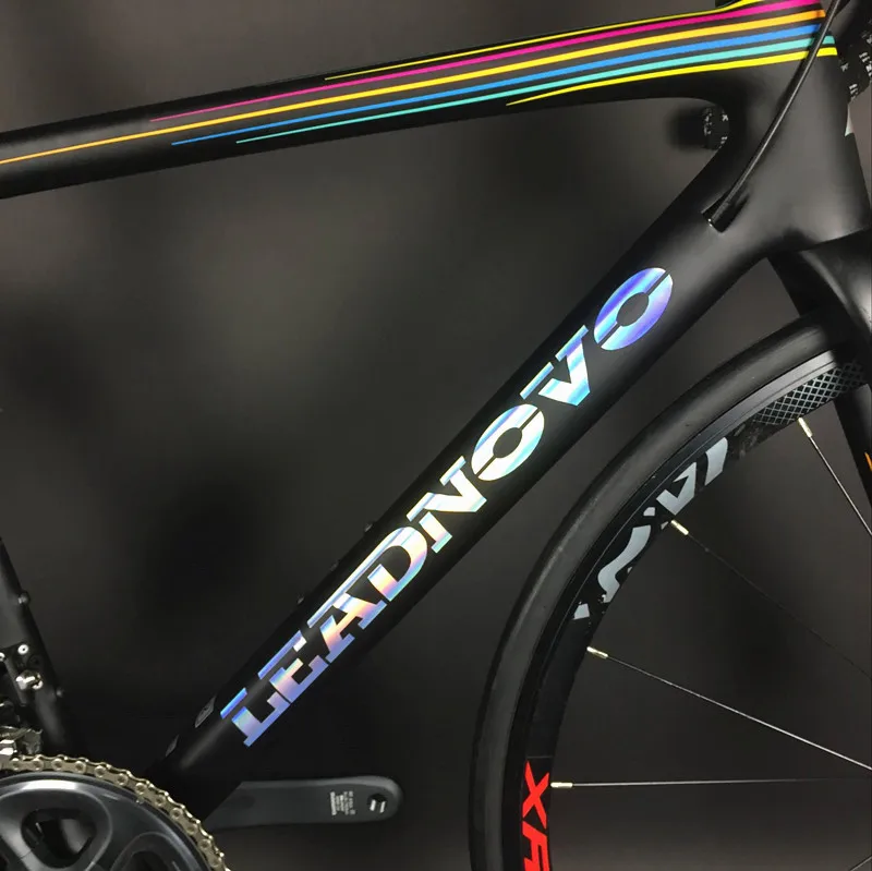 Discount Rainbow lightweight Road carbon Bike frame UD Full carbon fiber frameset PF30/BB68/BB30 bicycle frame part can customized paint 1 Discount Rainbow lightweight Road carbon Bike frame UD Full carbon fiber frameset PF30/BB68/BB30 bicycle frame part can customized paint 1