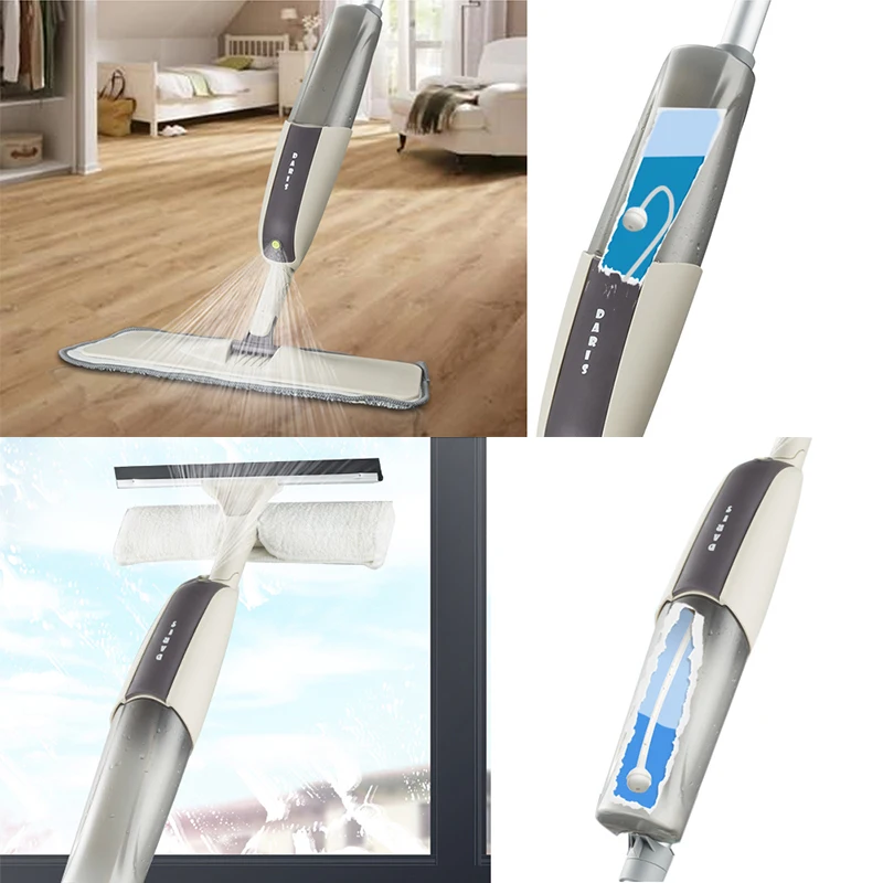 швабра белый кот с распылителем