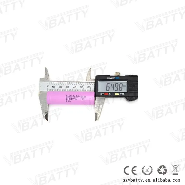 1 шт. 3,7 V 18650 3000 мА/ч, INR18650-30Q Высокая утечка 20A батарея для samsung PK HG2 18650 3000 мА/ч, 20A