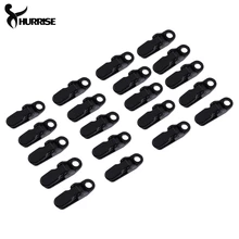 20 шт./упак. зажимы для палатки крюк тент ветряного троса зажим тенты Пластик зажим палатка на растяжение палатки для кемпинга на открытом воздухе типа «крокодил»