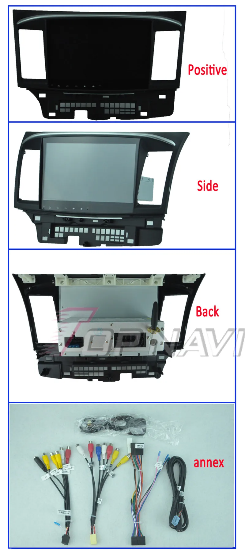 Best 2 Din Android 8.1 10.1 Inch Car GPS Navigation Multimedia player For Mitsubishi Lancer EX 2010 2011 2012 2013 2014 -2016 Stereo 2