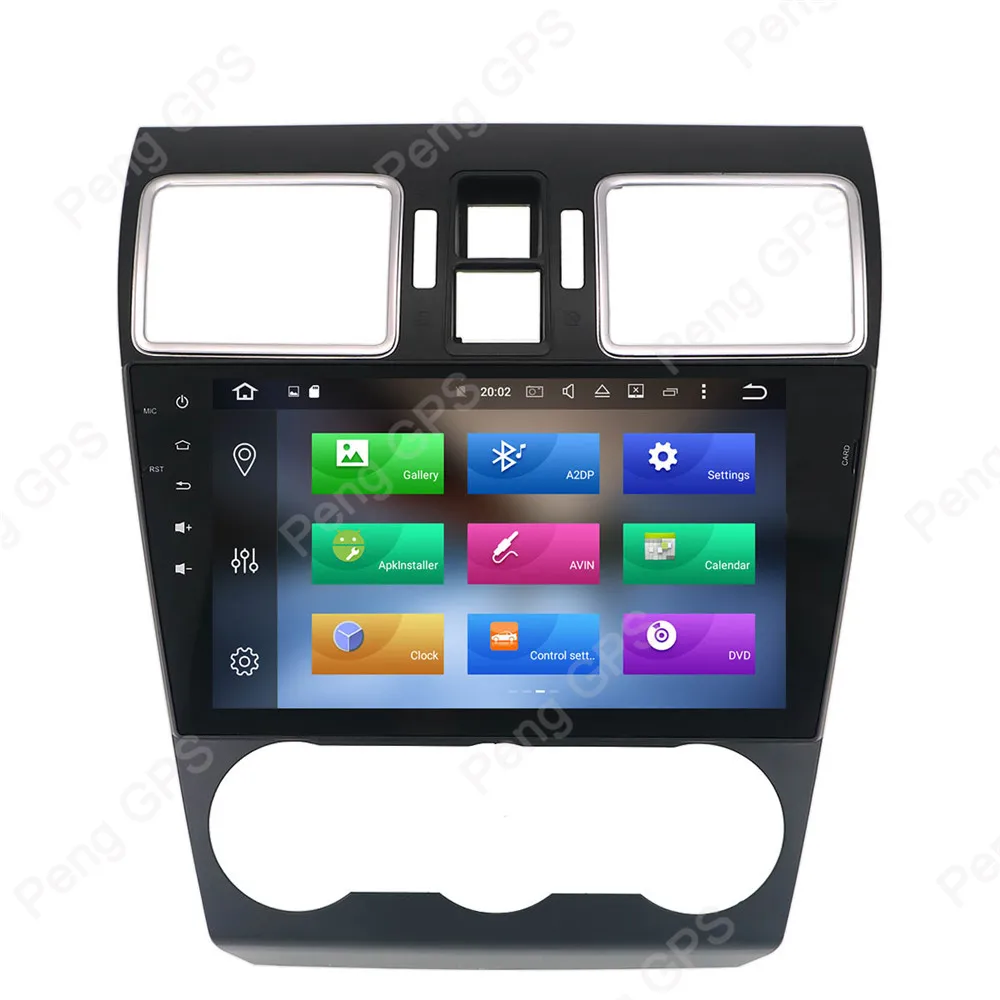 Cheap Octa Core 2 Din Stereo Android 8.0 Car Radio for Subaru Forester 2013 2014 GPS Navigation CD DVD Player FM  Headunit 3
