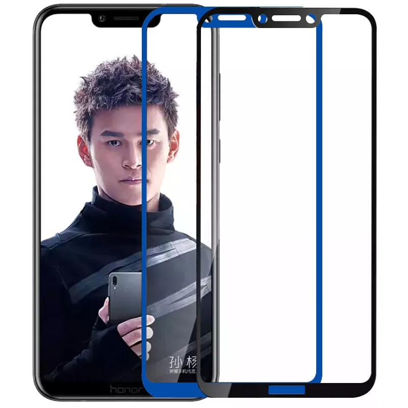 زجاج واقي ل الشرف اللعب الزجاج المقسى غلاس كامل واقي للشاشة حالة على الهاتف لهواوي Honorplay 6.3 فيلم ملون