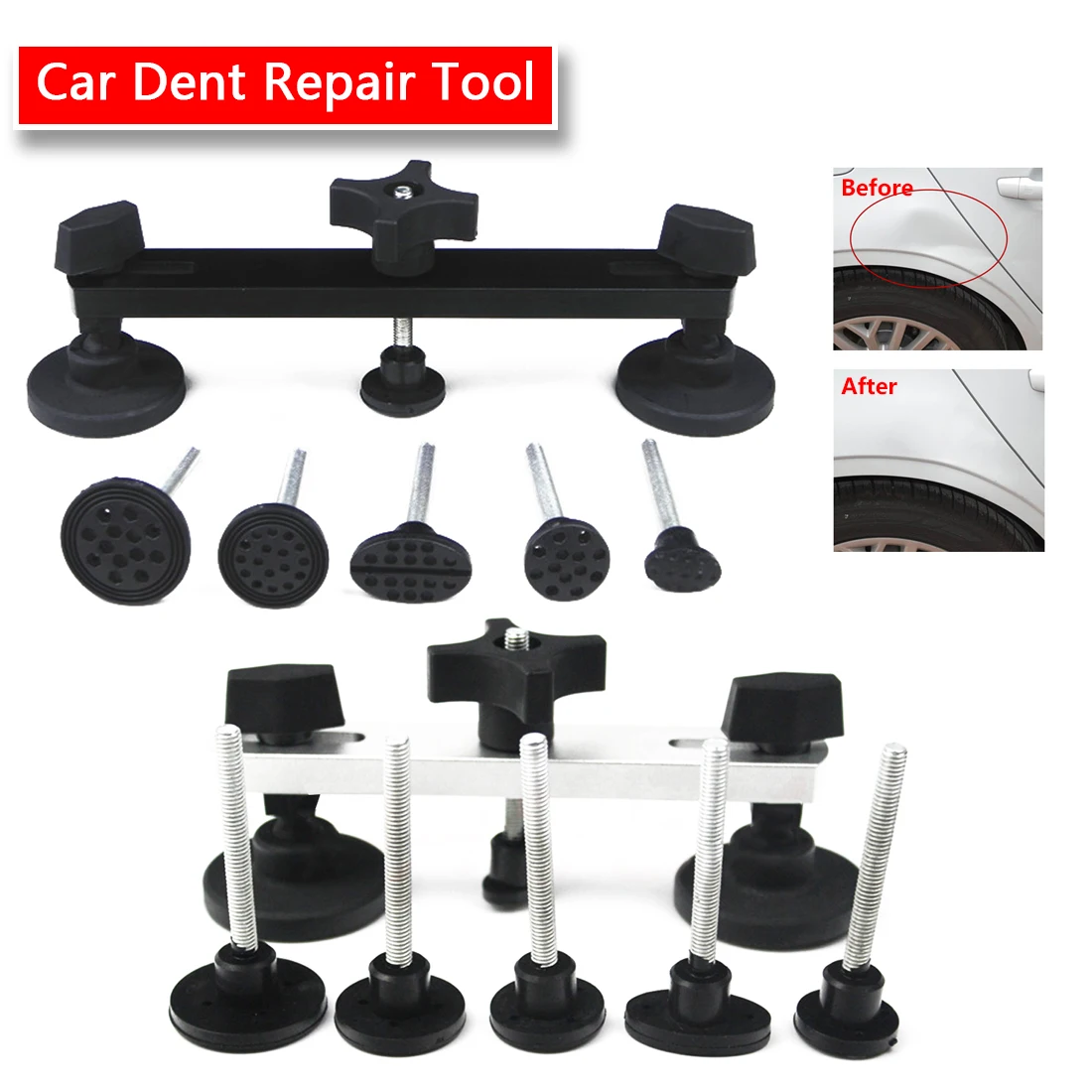 Tools Kit Plastic Bridge Pulling Dent Remover Hand Tool Set For Paintless Dent Repair Tool Kit for Car Body Dent Repair Tool