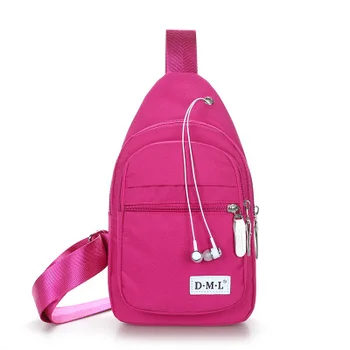 

New Fashion Unisex Shopping Waist Packs!Hot Nylon riding chest pockets Waist Bags All-match Women's mobile&change Carrier