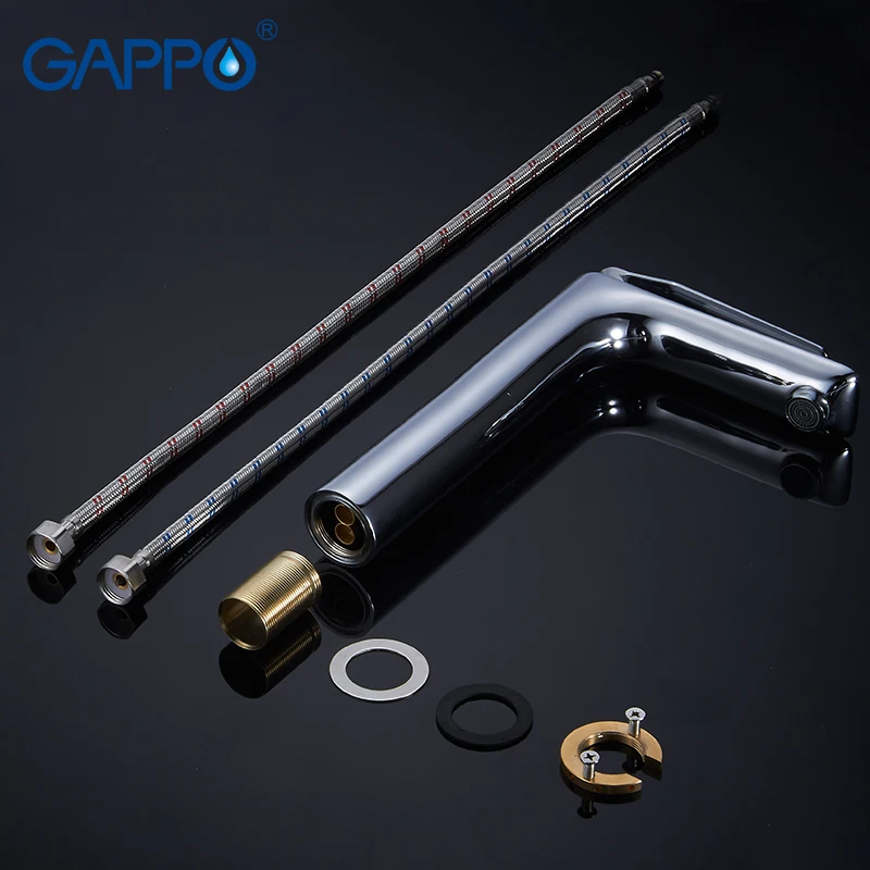 GAPPO basin faucet Waterfall Tall Basin Faucet Bathroom Sink Taps Basin Mixer Sinks Mixer Tap Cold And Hot Water Tap