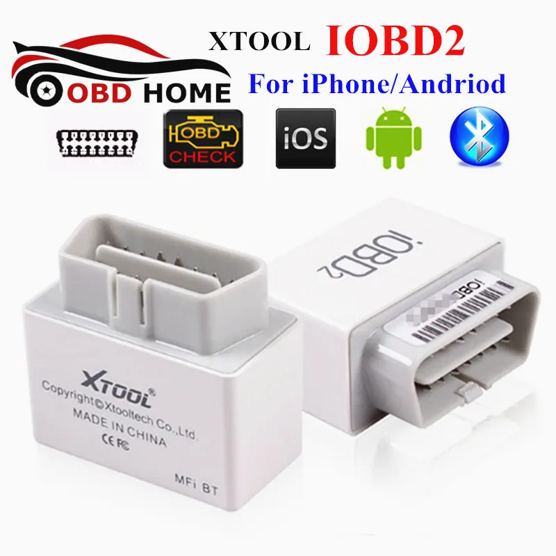 #*Cheap Newly XTOOL IOBD2 Bluetooth OBD2 EOBD Auto Scanner Trouble Code Reader For IOS amp; Android Vehicle Diagnostic Tool