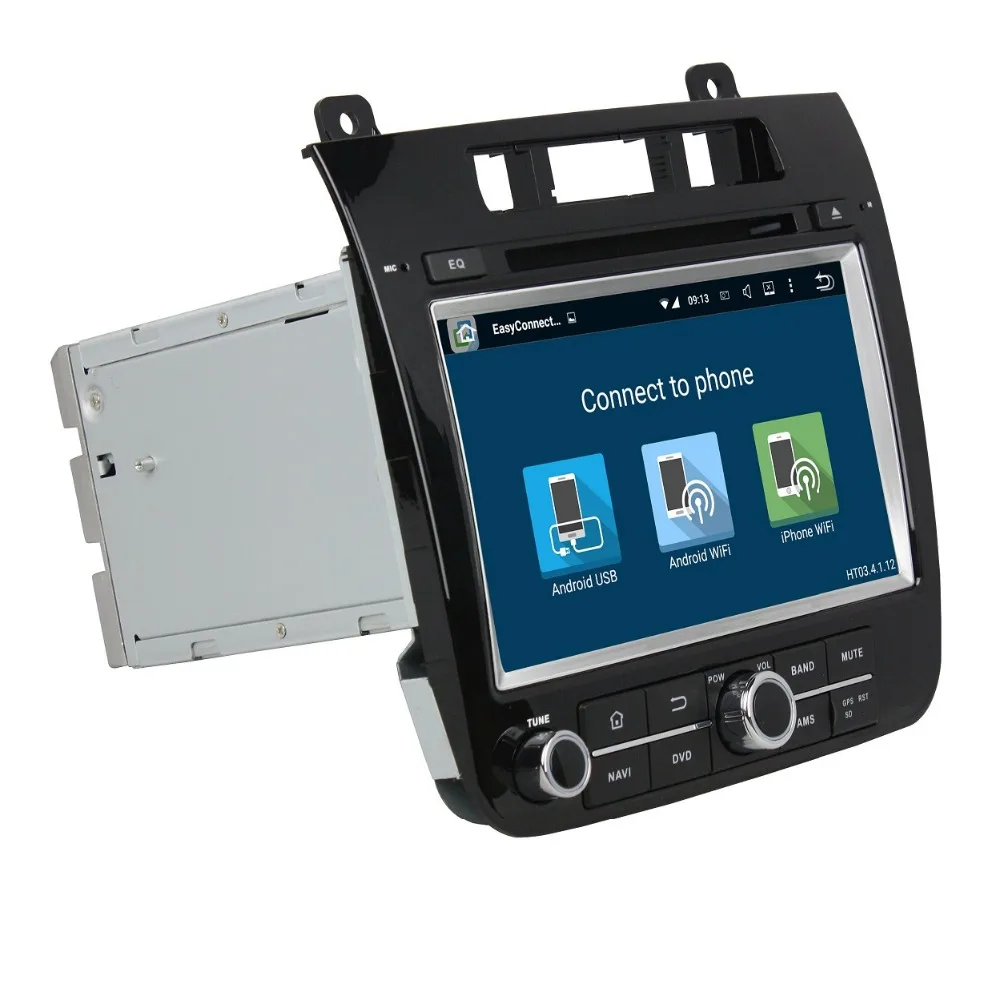 Sale Octa Core 2 din 8" Android 9.0 Car Radio DVD GPS for VW Volkswagen Touareg 2010 2011 2012 2013 2014 4GB RAM Bluetooth 32GB ROM 8