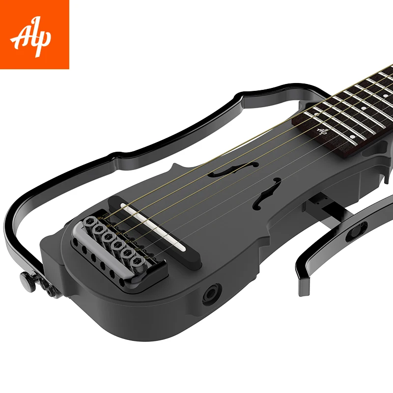  New Arrival ALP acoustic guitar DRA300 foldable headless with Shadow pickup system travel acoustic 