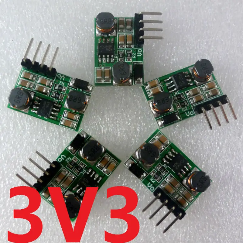 2in1 Buck-Boost 0.8-6V to 3.3V DC DC Converter Module for esp8266 Wifi Bluetooth 