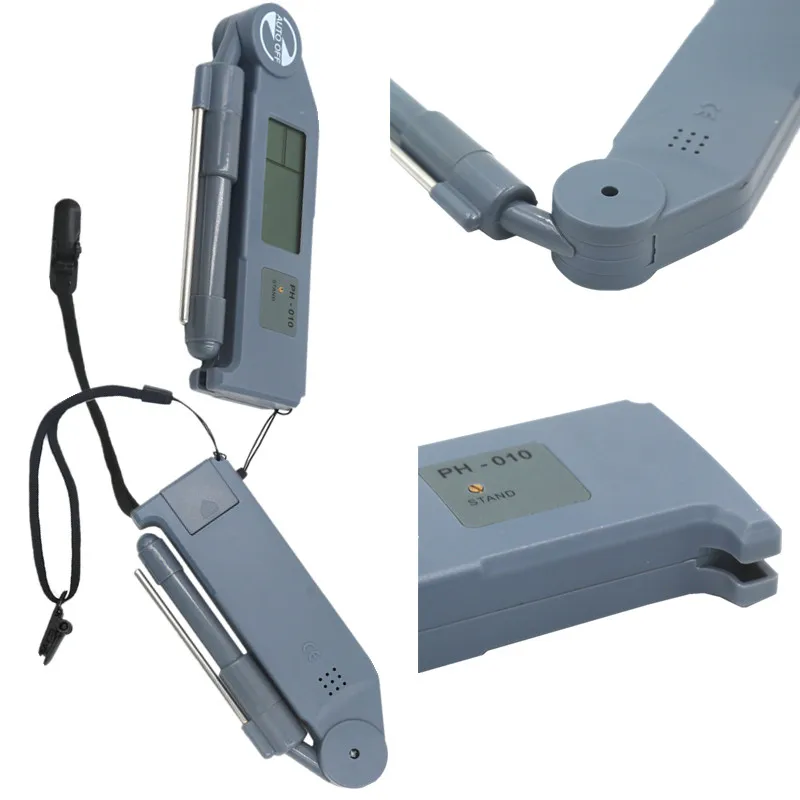 Портативный цифровой рН метр с ЖК дисплеем гигрометр измеритель кислотности