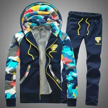 Высококачественные мужские комплекты, бейсбольный костюм, свитшоты, камуфляжные пары, лоскутные рукава, мужские толстовки, мужской спортивный костюм+ штаны