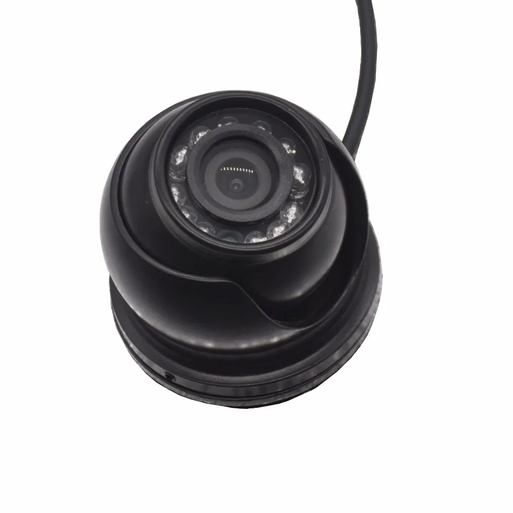 

Infrared 3.6mm Mini Bus CCTV Camera Indoor Home Protective Security Surveillance Closed System PAL NTSC BNC Dome Camera 720P