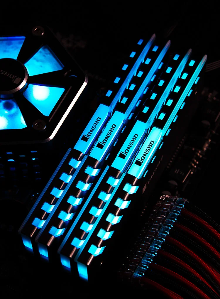 JONSBO RGB ram жилет память радиатор ram крышка оболочка ram теплоотвод RGB подсветка поддержка AURA 2 шт