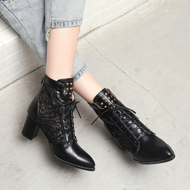 

2019 New Summer Sandal Sexy Golden Bling Gladiator Sandals Women Pumps Shoes Lace-Up High Heels Sandals Boots Black