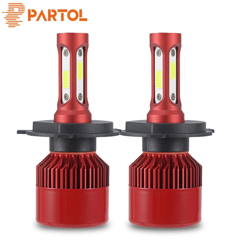 

Partol 70W H4 H7 H11 H1 H3 H13 9005 9006 LED Headlight Bulb Car Lights Hi-Lo Beam Auto LED Headlamp COB 6500K 4300K 12V 24V