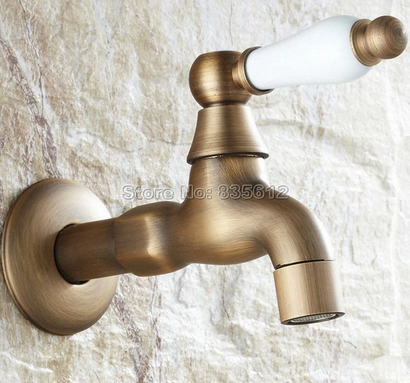Ceramic Mop Pool Faucet Brass Mop Pool Faucet Ceramic Laundry Sink Wall Mounted Aliexpress