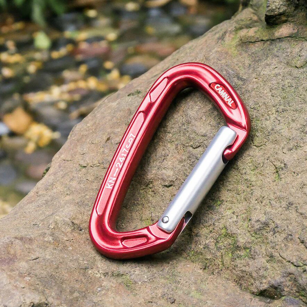 Safety Rock Climbing Tree Arborist Carabiner Hook Aluminum Magnesium Alloy Safe Reliable Camping Hiking Climbing Accessories