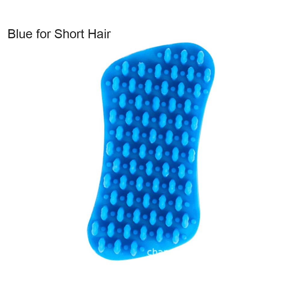 Blue-S Собака щетка для вычесывания животных гребень для кошек для Короткие Длинные волосы для профессиональной стрижки собак, котов инструменты для волос, триммер для стрижки расческа товары для животных GR0054 - Цвет: Blue-S
