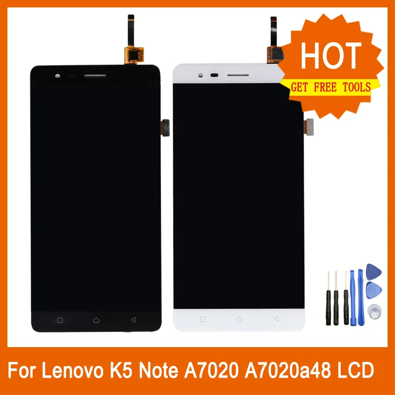Для lenovo K5 Note A7020 A7020a48 K52t38 k52e78 ЖК-дисплей+ кодирующий преобразователь сенсорного экрана в сборе запасные части+ Инструменты