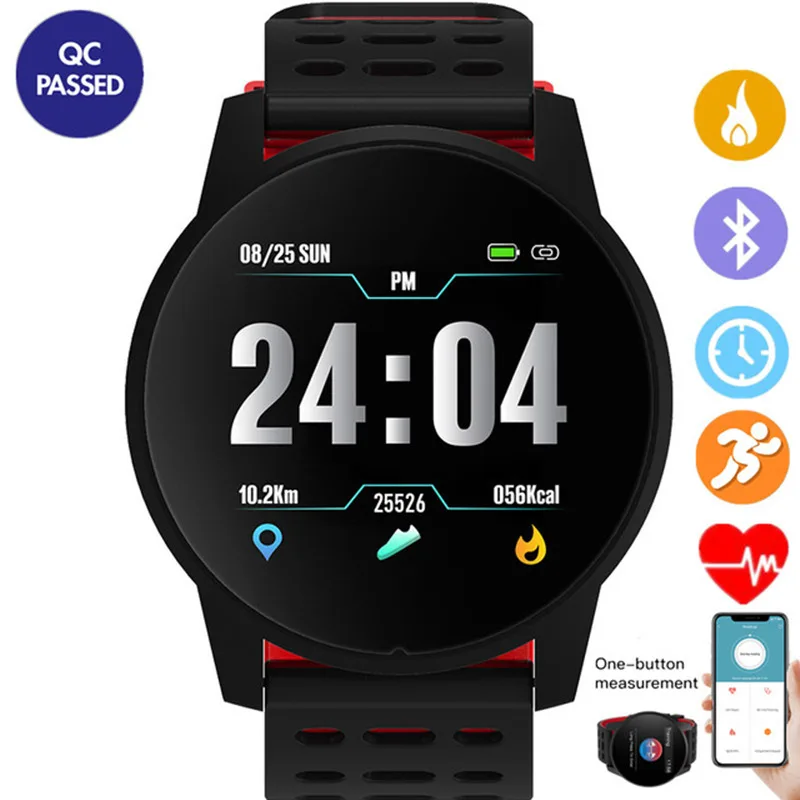 Sports Smart Watch Men Women Heart Rate Monitor Blood Pressure Fitness Tracker Smartwatch GPS Track Sport Watch For Android Ios Sports Smart Watch Men Women Heart Rate Monitor Blood Pressure Fitness Tracker Smartwatch GPS Track Sport Watch For Android Ios