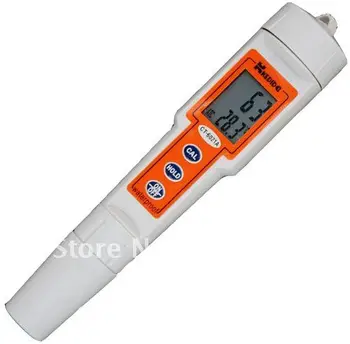 

1 piece new white color pen type portable Ph Meter,free shipping