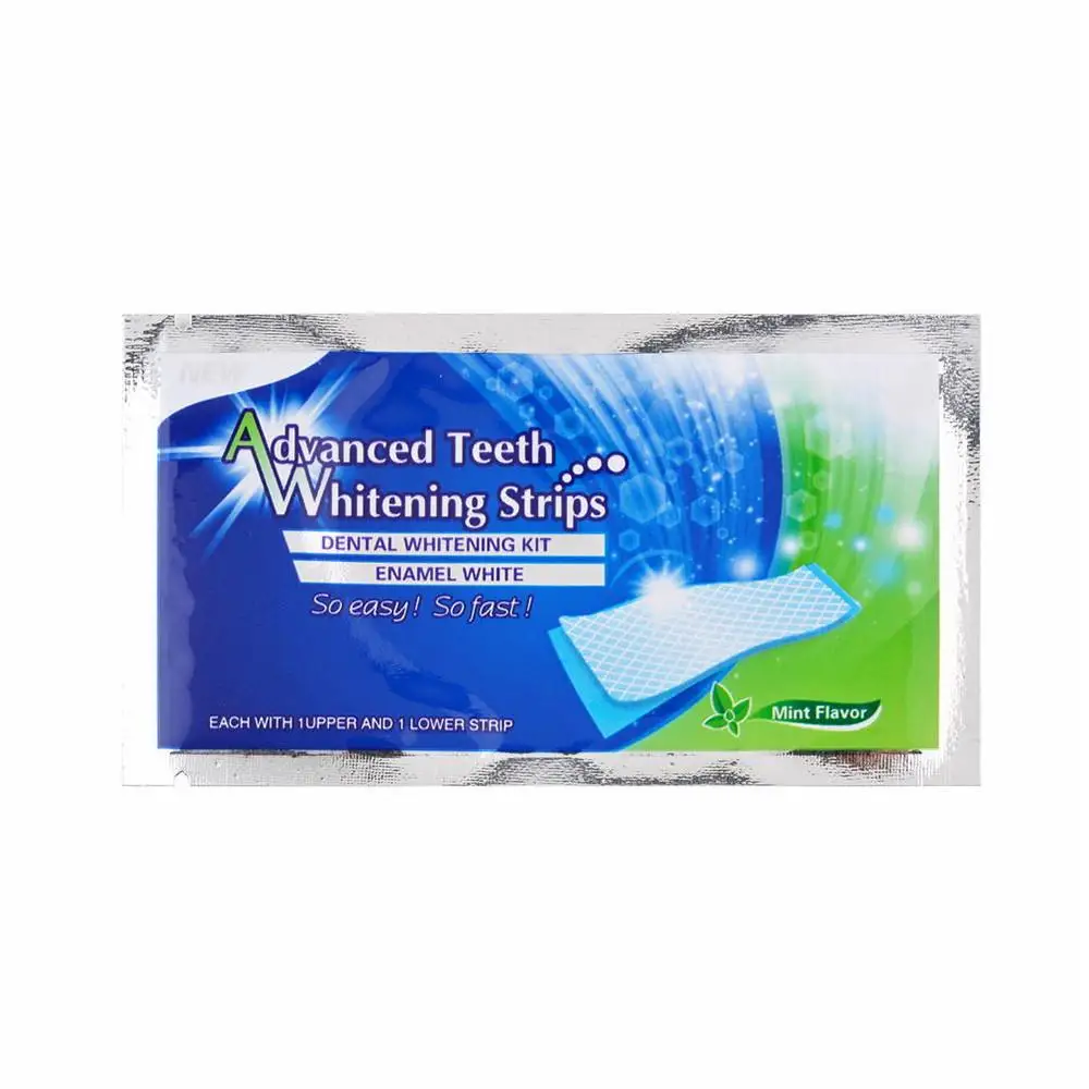 2pcs/Box Effects Dental White Strips Advanced Teeth Whitening Strips