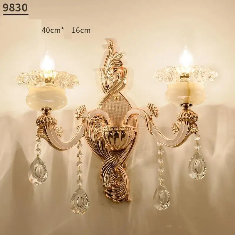 Version E Parede Wandlampe ванная комната промышленный Декор зеркало Бра Кристалл Aplique Luz сравнению Wandlamp аппликация Murale светильник Настенный светильник - Цвет абажура: Version E