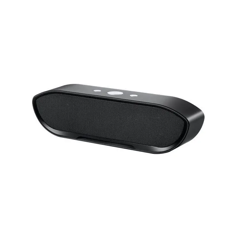 Мини Bluetooth динамик портативный беспроводной динамик звуковая система 3D стерео музыка объемный Поддержка Bluetooth TF AUX USB - Цвет: Черный