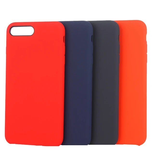 iphone 8 liquid silicon case orange iphone 8 liquid silicon case orange