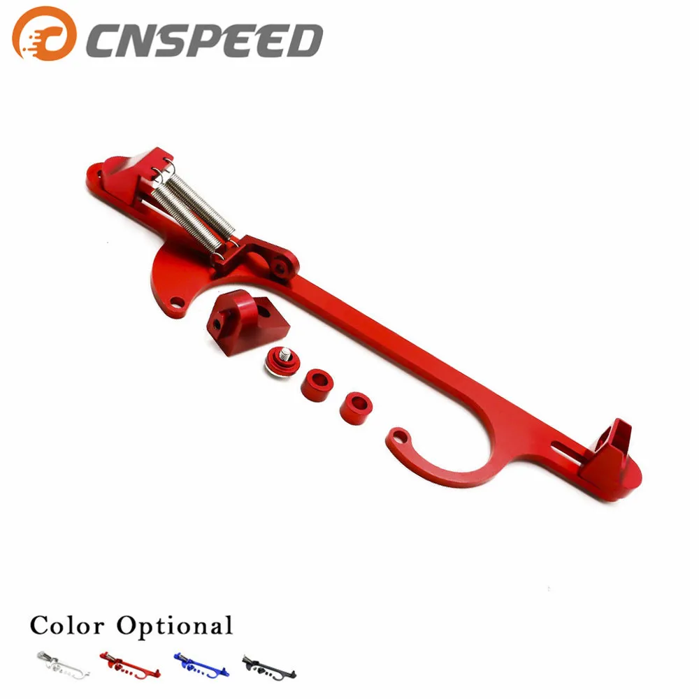 CNSPEED 4150 4160 серии Черный Красный Синий Серебряный Заготовка алюминиевый Дроссельный кабель Кронштейн карбюратора YC101100