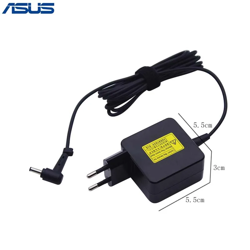 ASUS 19V 1.75A 33W AC Laptop Power Adapter Travel Charger For ASUS Vivobook S200 S220 X200T X202E X553M Q200E X201E ADP-33AW