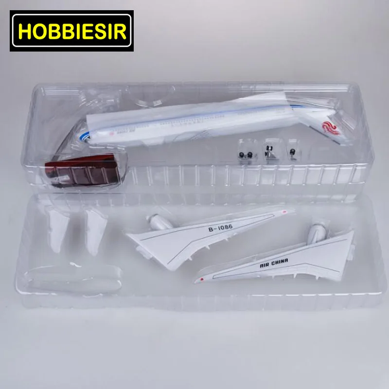1/142 масштаб 50,5 см самолет Airbus A350 авиакомпания Китай Модель W Светодиодный светильник и колеса литой пластик смола воздух для детей подарок