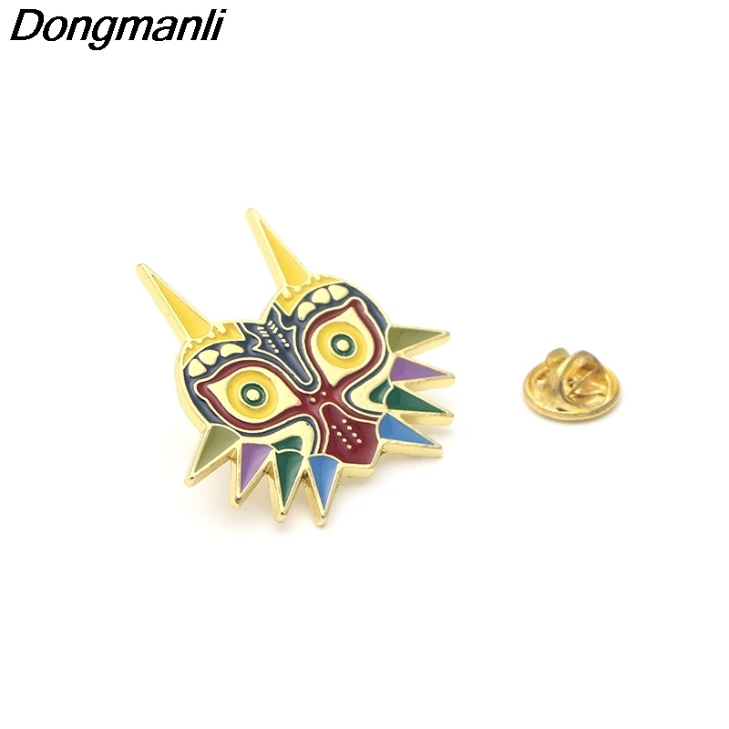 P2655 Dongmanli Сова металлические эмалевые на воротник Pin нагрудный знак Ювелирная