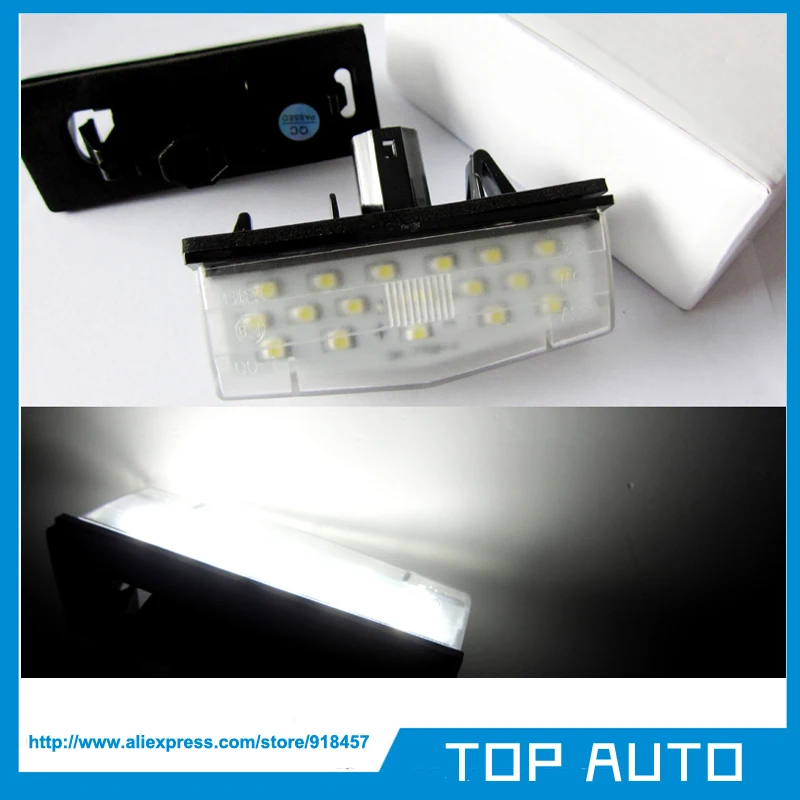 Светодиодный номерной знак без ошибок 2X18SMD для TOYOTA MATRIX AZE14 PRIUS ZVW30 09- LEXUS CT200H |