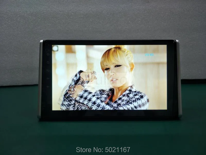 Clearance Yulbro android 8.1 octa core car dvd multimedia player for Toyota RAV4 2019 with radio bluetooth gps navigation video IPS screen 2