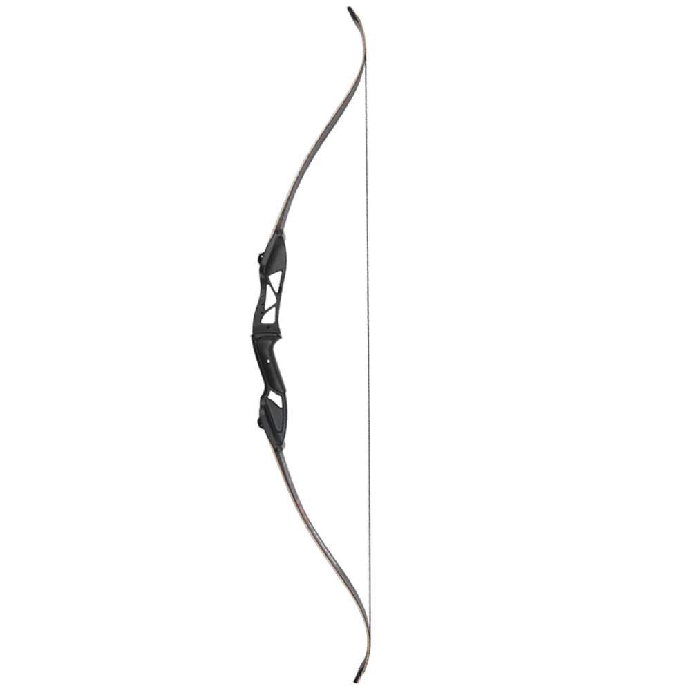 

56 inch long Recurve Bow with 30lbs-50lbs Draw Weight Draw Length Metal Riser Recurve Bow Archery Practice