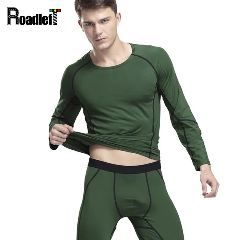 Cotton Soft Comfortable Men's Thermal Underwear Sets 4 Colors Size M/L