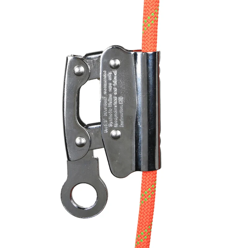 

Carabiners Quickdraws Heavy Duty Alloy Self Locking Rope Grab Climbing Fall Protection Aerial Work